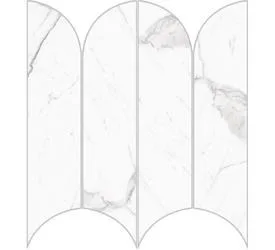 Incanto Statuario Venato Glossy Mosaico Ventaglio 28.1x31 R9CF