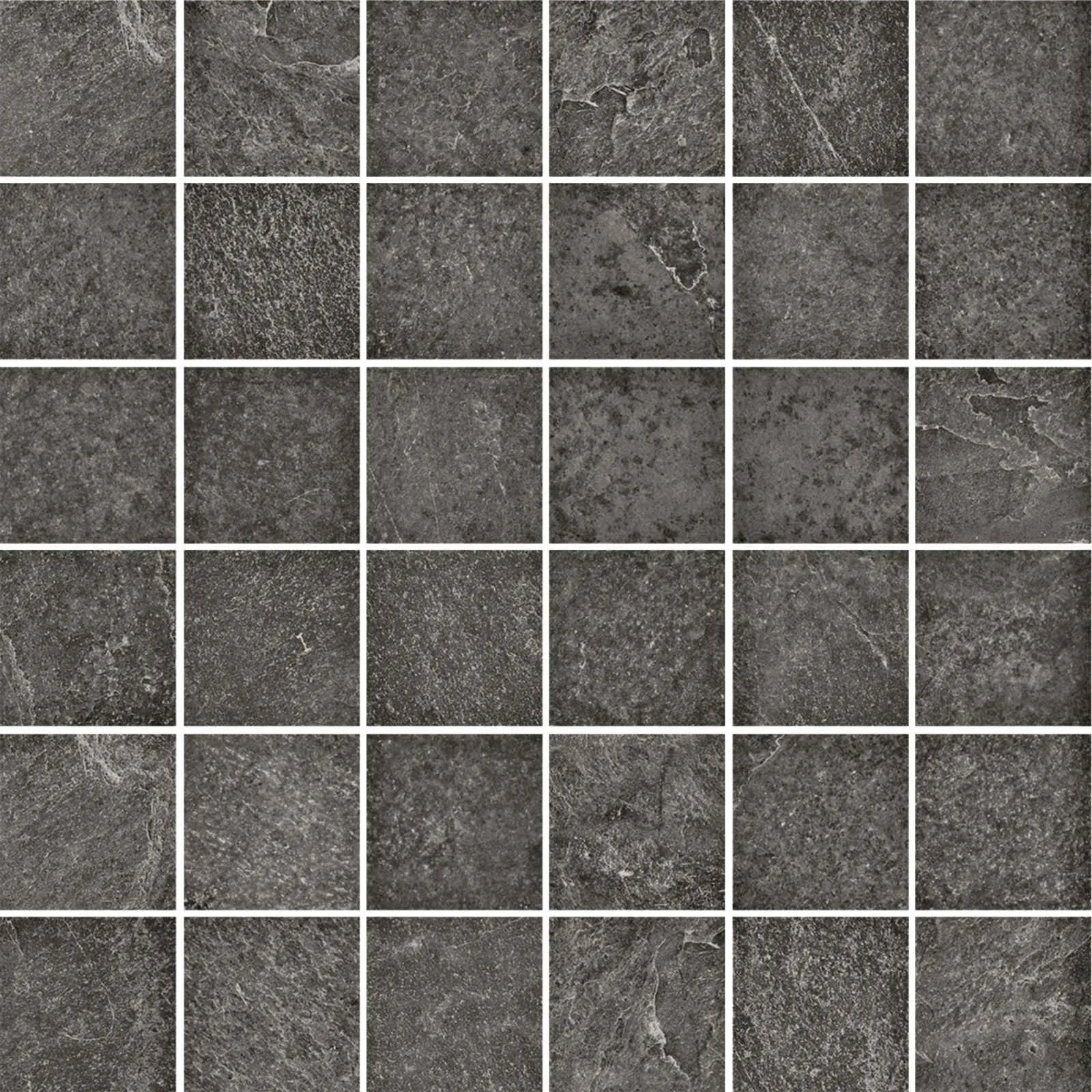 Slate Musk Mosaico Tessera 5X5 30x30 R6GX
