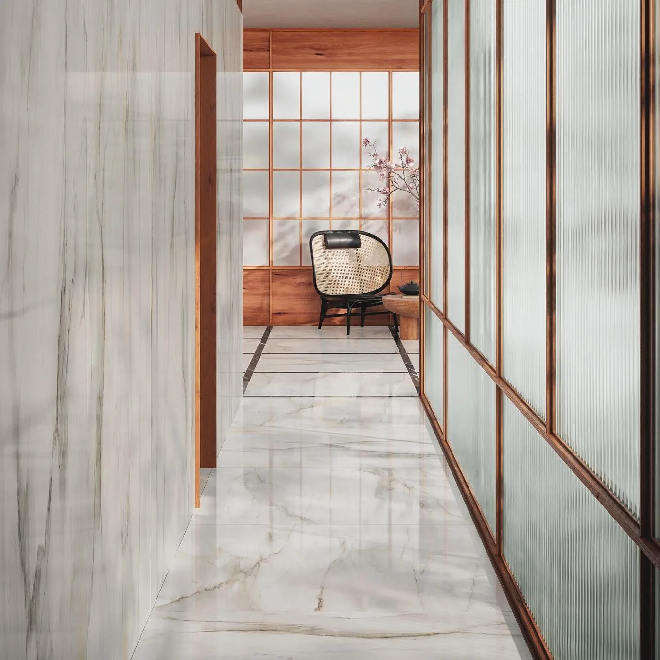 Incanto Cremo Delicato Glossy Rettificato 120x278 R8NF