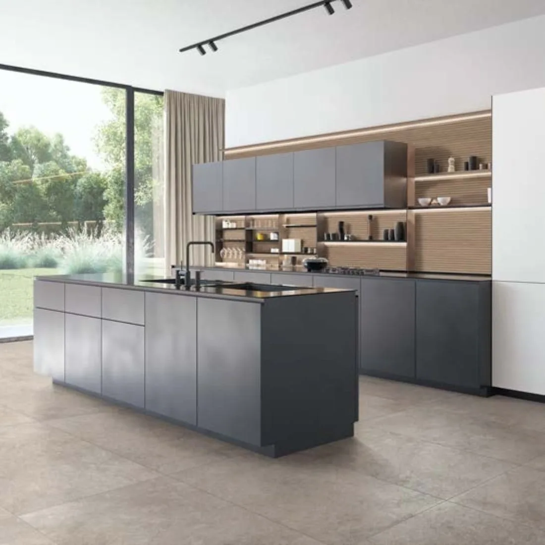 Richmond Silver Strutturato 60x60 RCE8