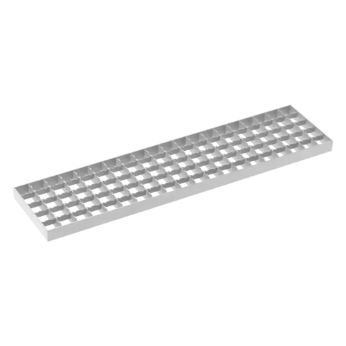 Aco Modular 125 inox pokrivna rešetka mrežasta protivklizna 123x1000mm 21610