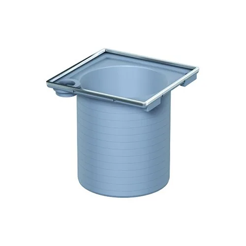 Aco 5141.43.00 easyflow plastični gornji deo slivnika sa okvirom od inox-a