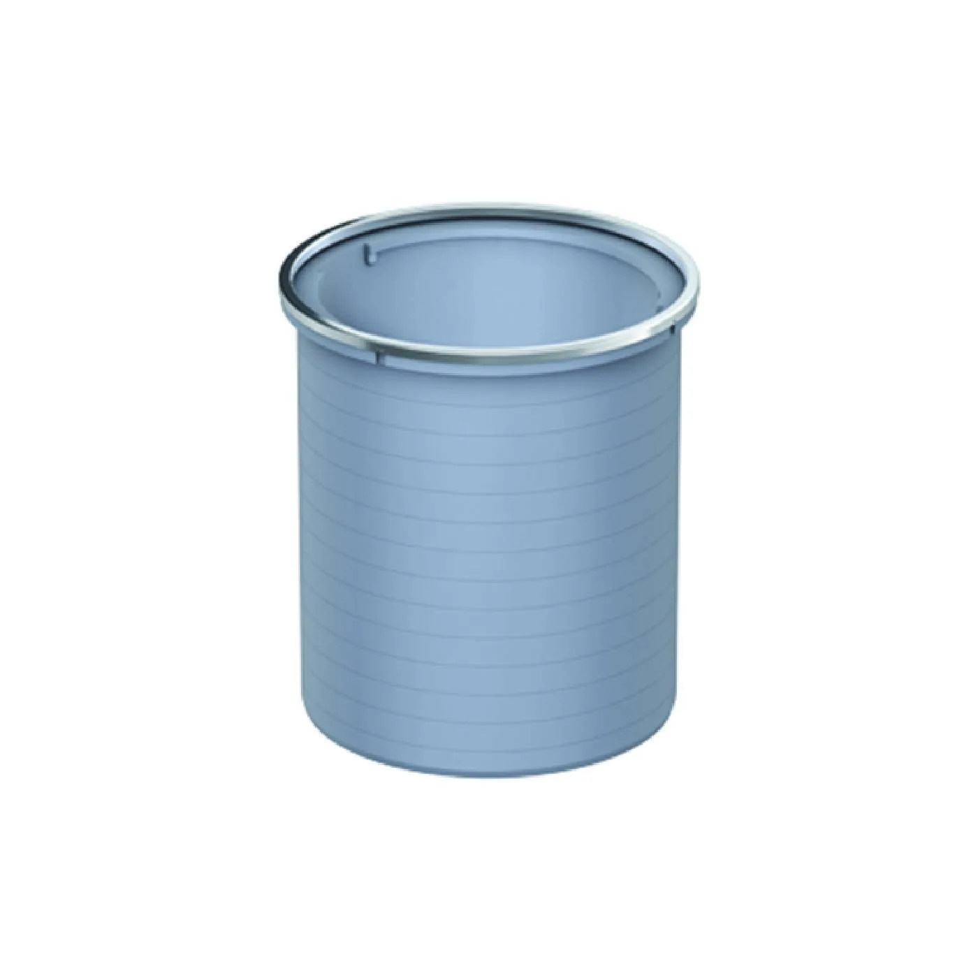 Aco 5141.46.00 easyflow plastični gornji deo slivnika sa okruglim okvirom od inox-a