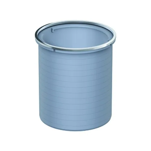 Aco 5141.46.00 easyflow plastični gornji deo slivnika sa okruglim okvirom od inox-a