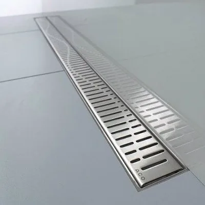 Aco showerdrain classic rešetka wave 585