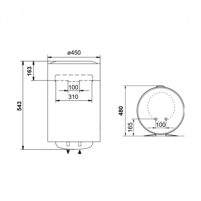 Bojler Ariston PRO1 R 50 V 2K
