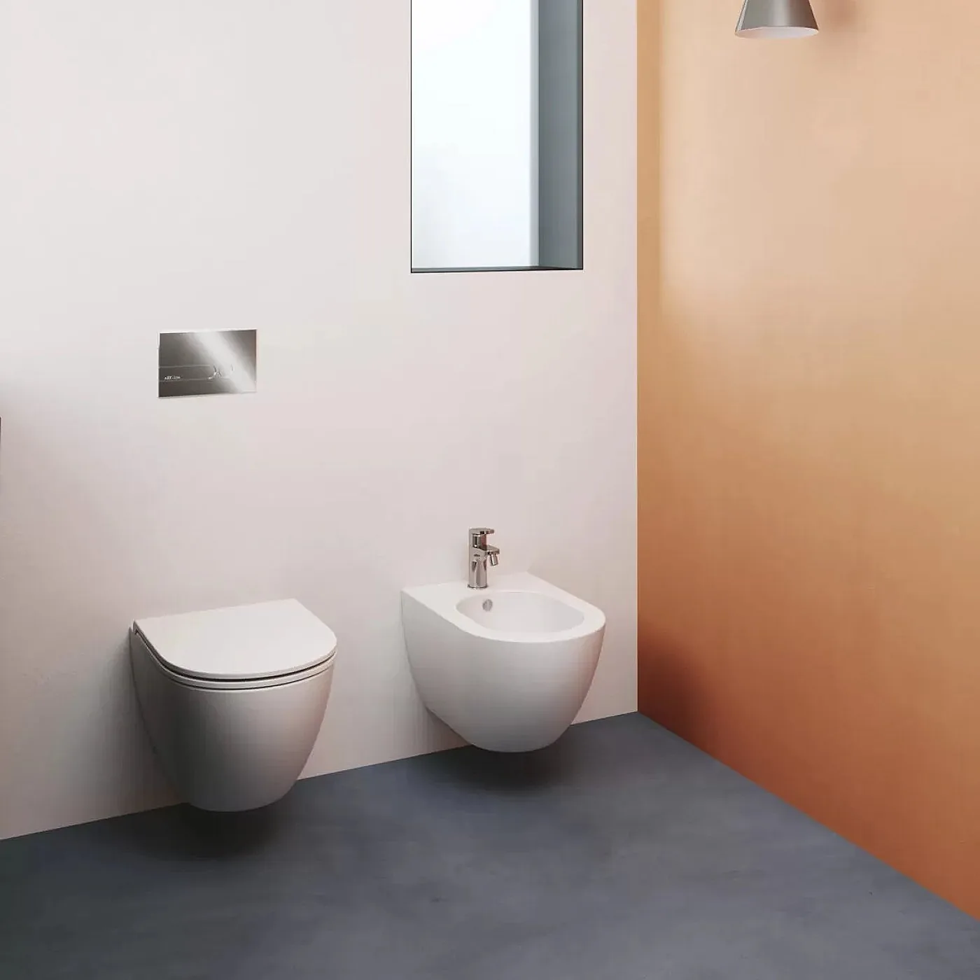 Azzurra Comoda Wc Solja Konzolna 54cm Cotton CMVCSPE54000CT