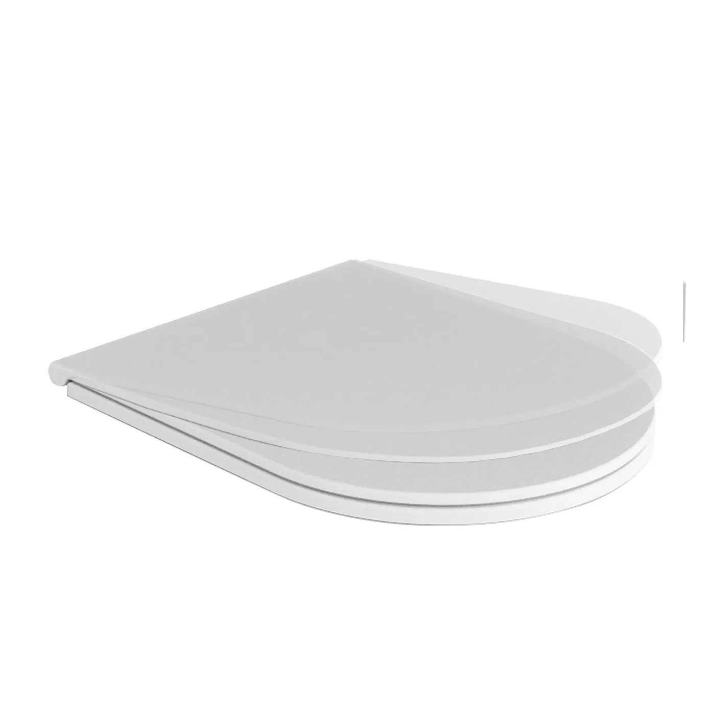 Azzurra Forma Wc Daska Soft Close Shinny Bianco FOR1800F