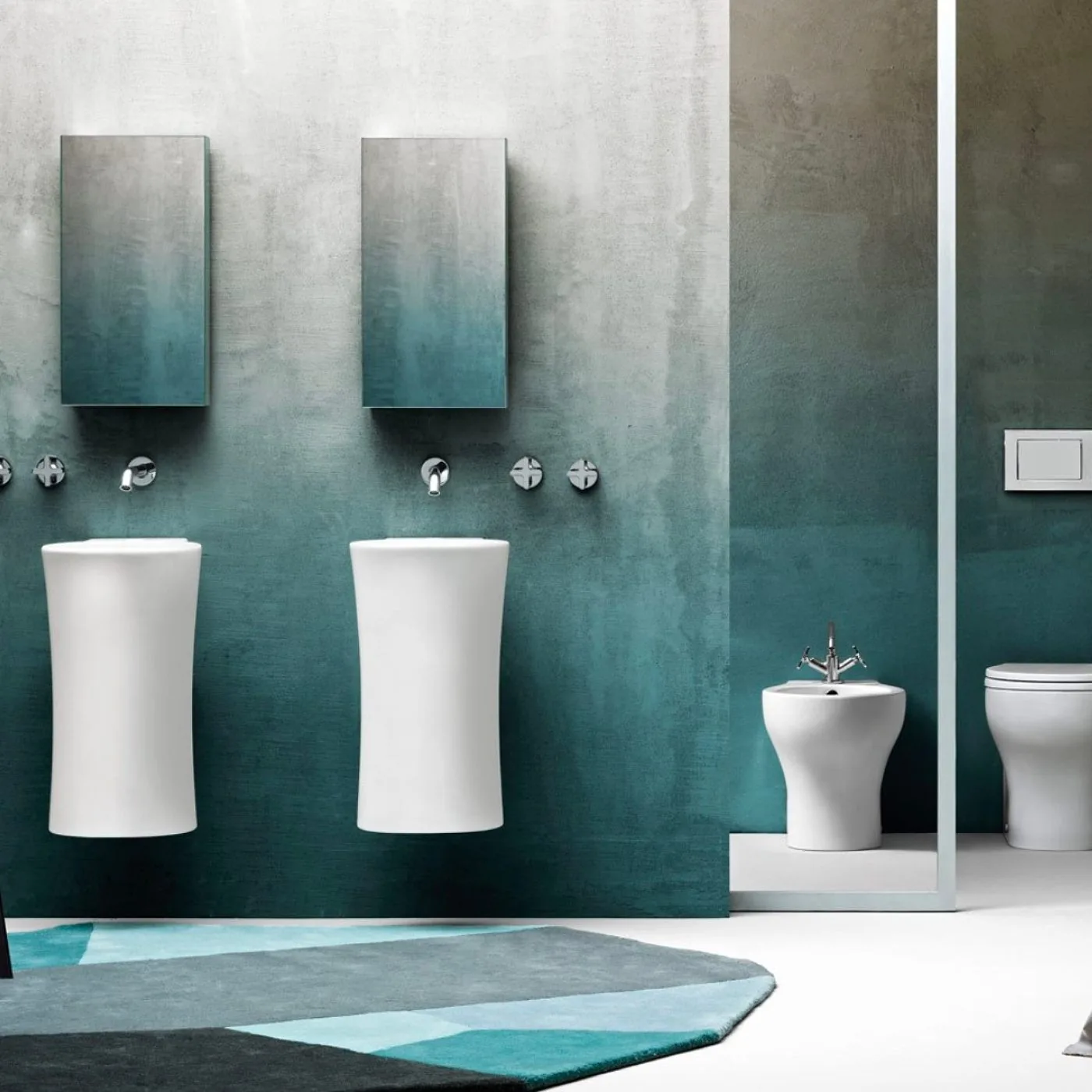 Azzurra Nativo umivaonik 35X37X62cm Bianco LALS035370NMBI