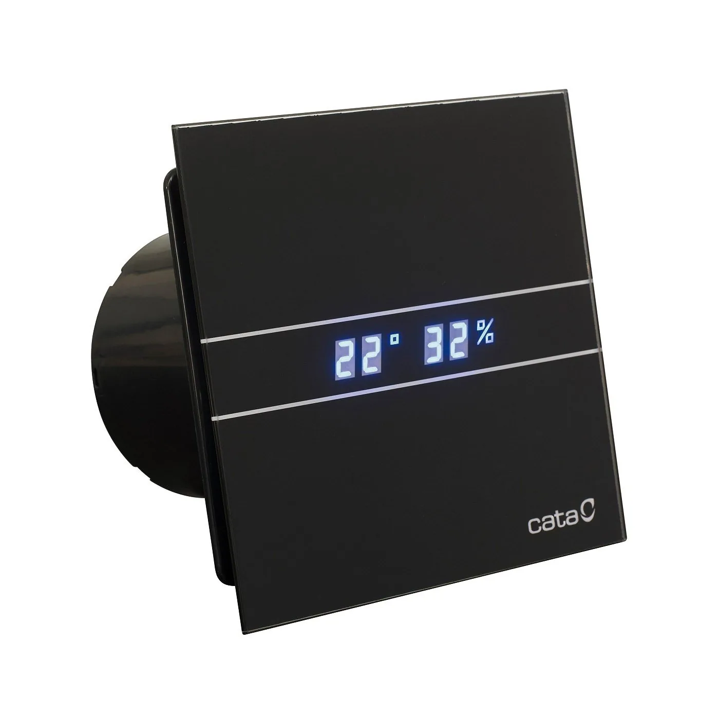 CATA Ventilator E-120 GTH BK timer hygro black