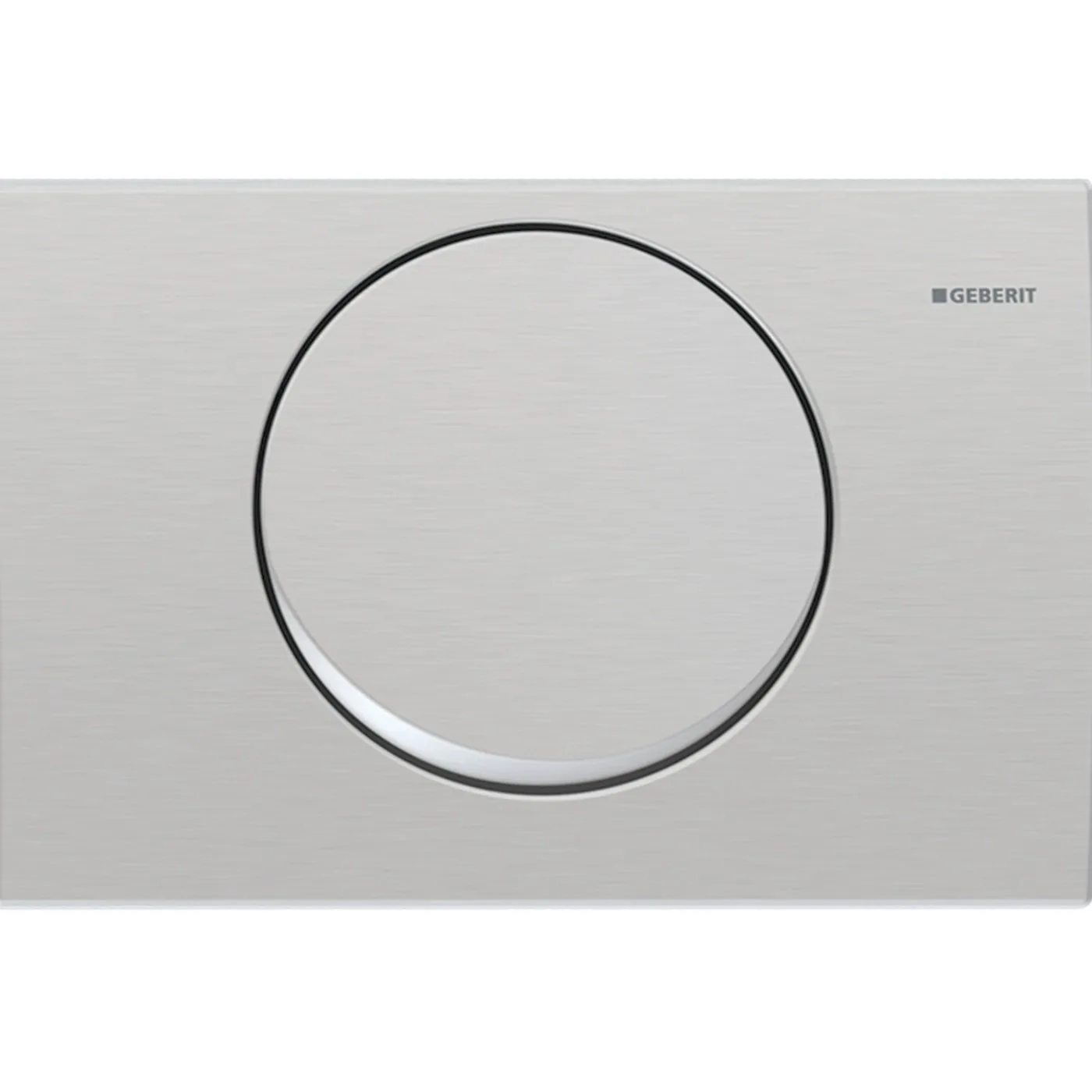 Geberit tipka za aktiviranje Delta10 za jednokoličinsko ispiranje inox antivandal 115.108.00.1