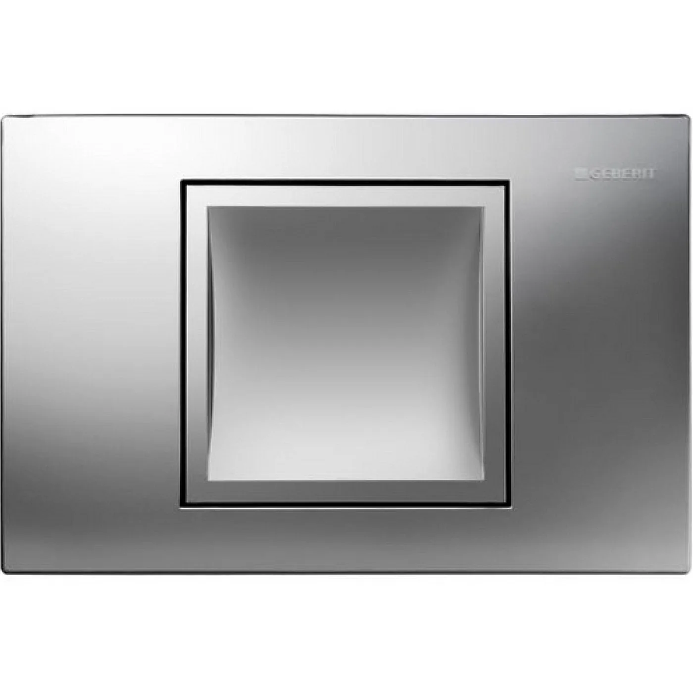 Geberit tipka za aktiviranje Delta40 za jednokoličinsko ispiranje hrom mat 115.130.46.1