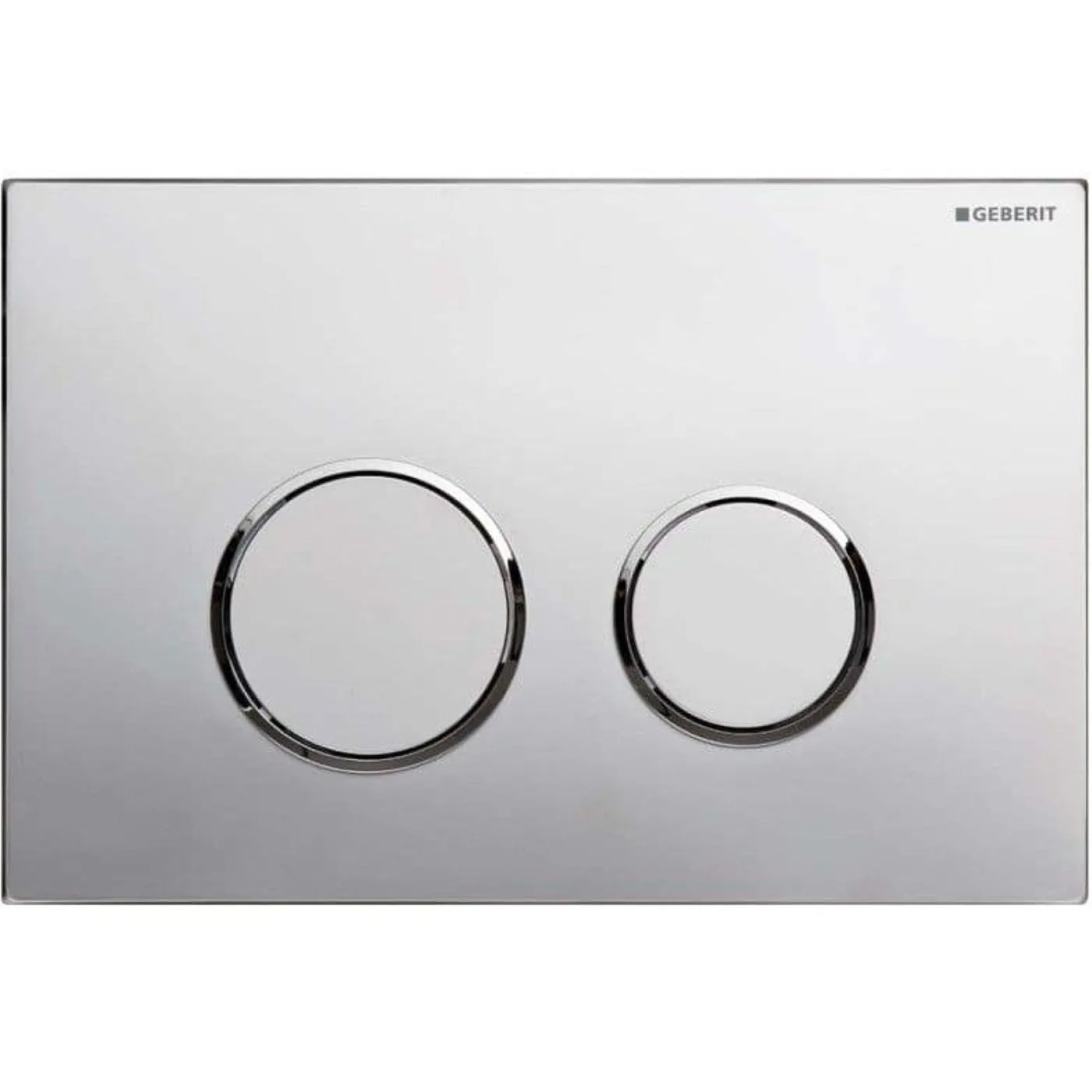 Geberit tipka za aktiviranje Sigma20 za dvokoličinsko ispiranje hrom mat/hrom sjaj/hrom mat 115.778.KN.1