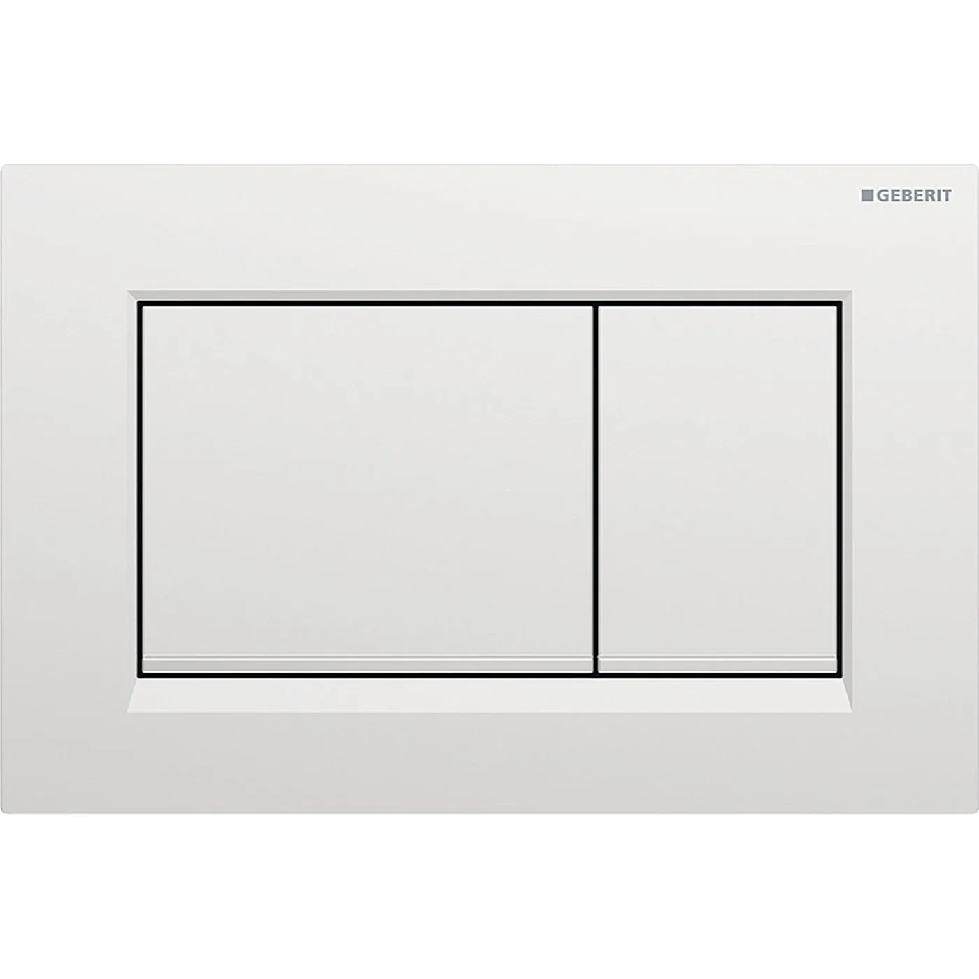 Geberit tipka za aktiviranje Sigma30 za dvokoličinsko ispiranje hrom mat easy-to-clean 115.883.JQ.1