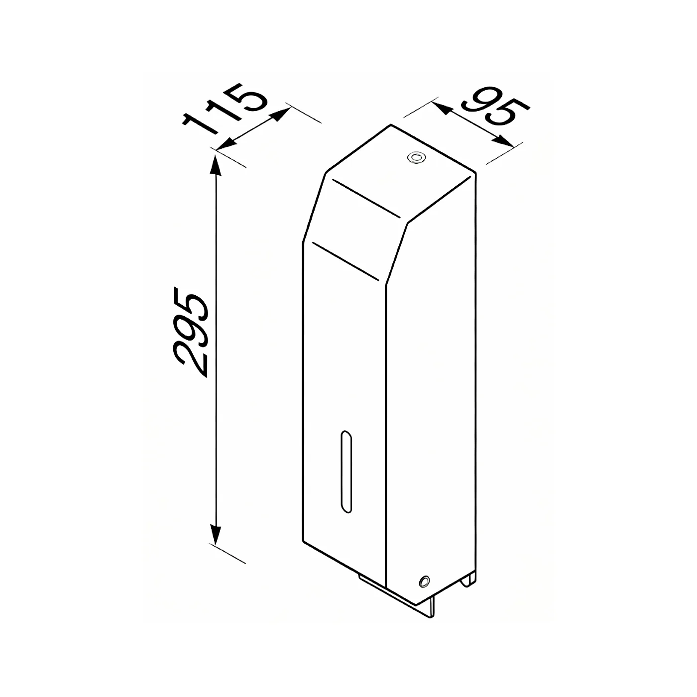 Geesa Public dozator za tečni sapun stainless steel 911216