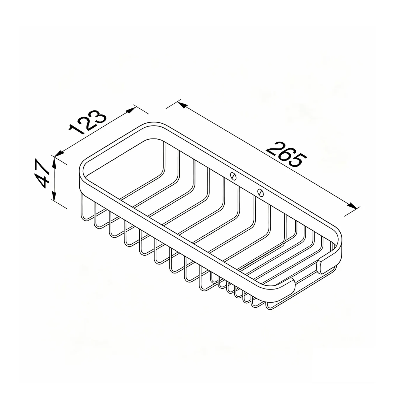 Geesa Basket polica 91150