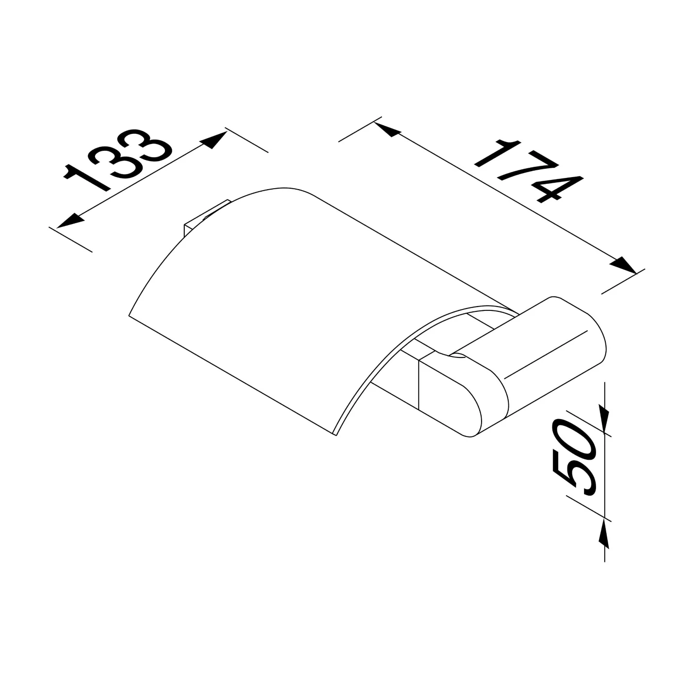 Geesa Wynk držač toalet papira 914508-02-L