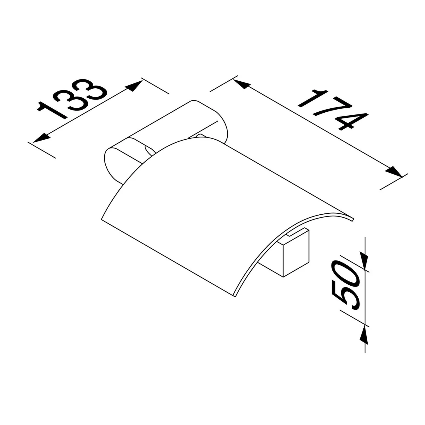 Geesa Wynk držač toalet papira 914508-02-R