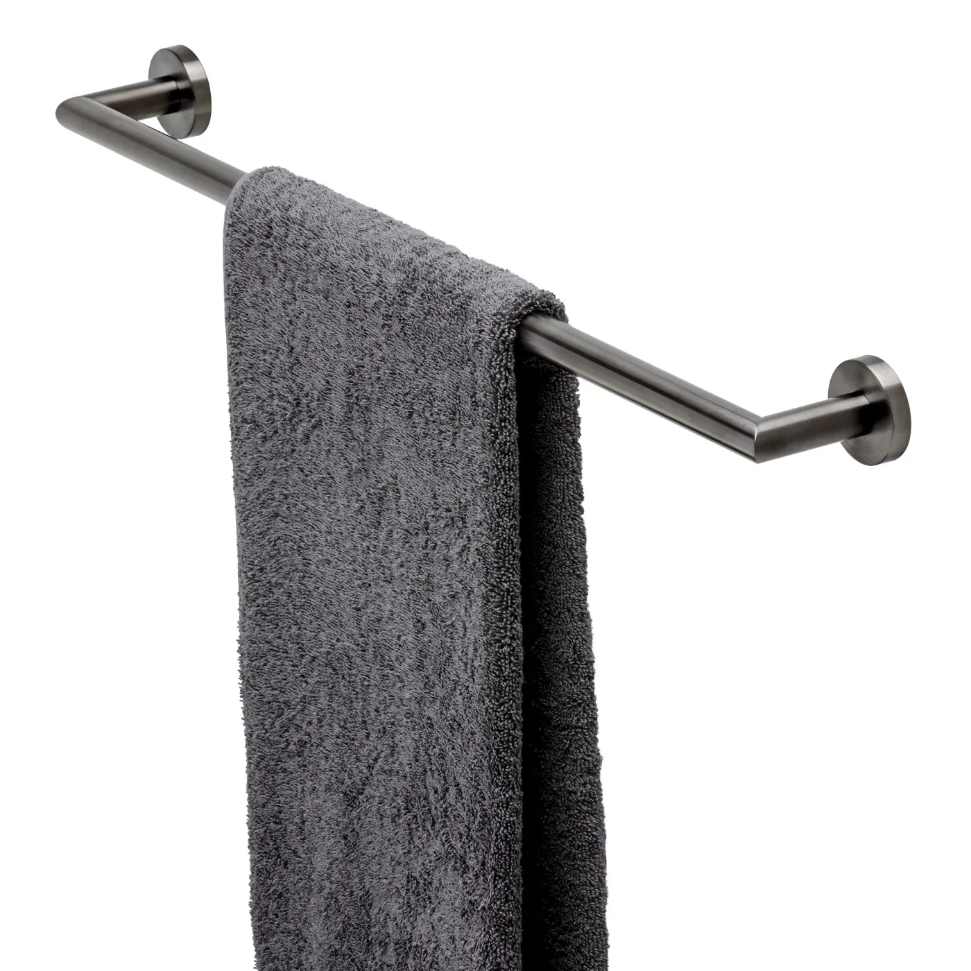 Geesa Nemox brushed black držač peškira 60 cm 916507-09-60