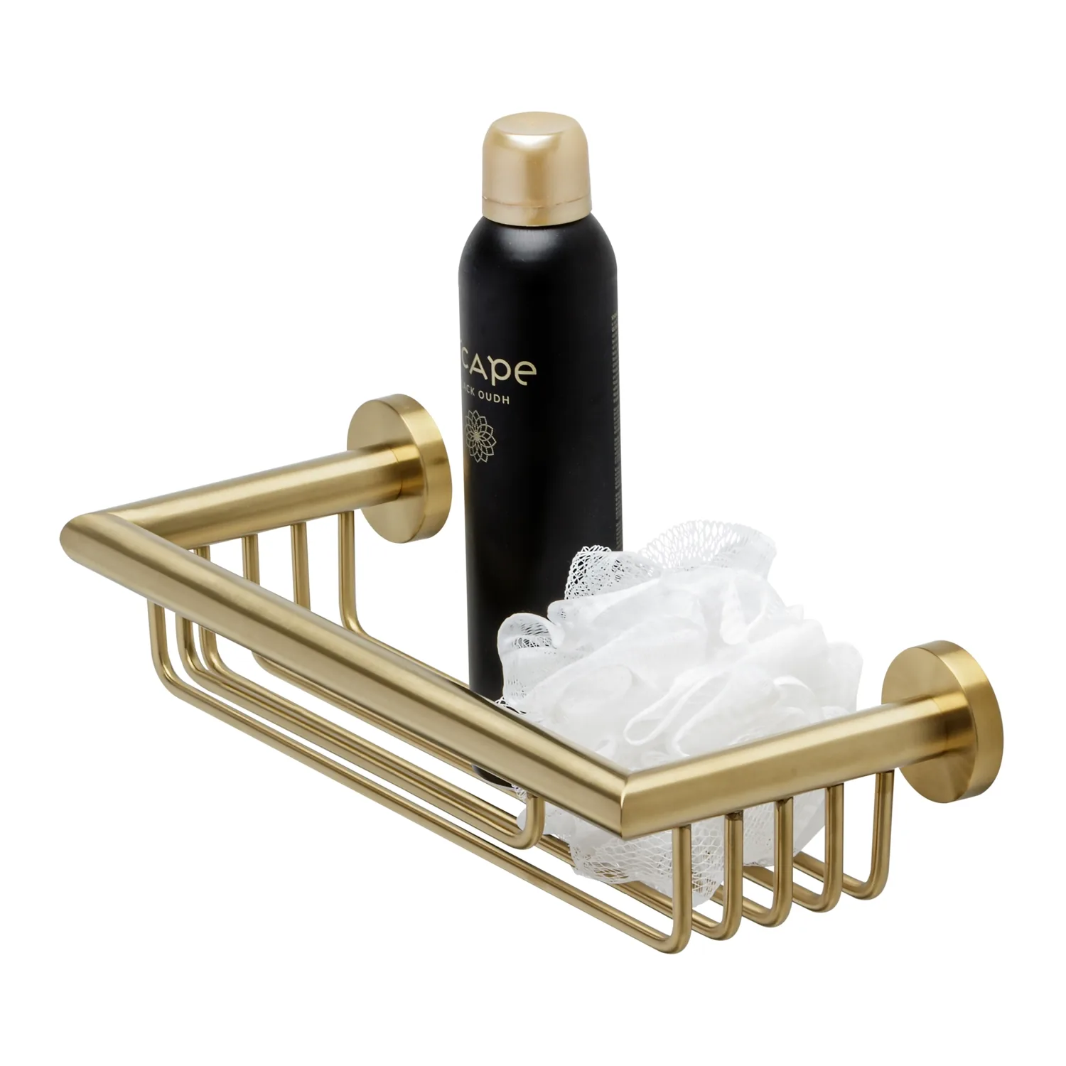 Geesa Nemox brushed gold držač sunđera 916514-07-30