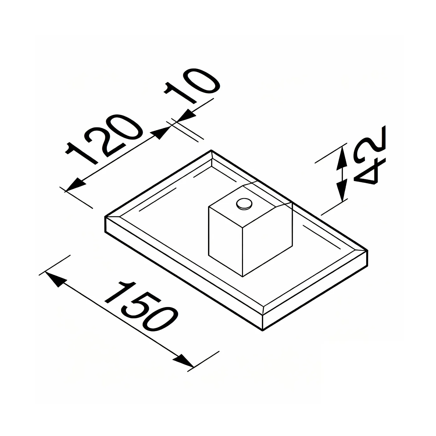 Geesa Nexx držač sapuna 917503-02