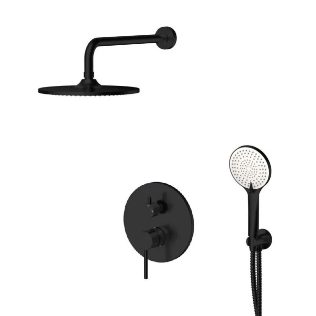 Giusta Ultima ugradni tuš set Black Matte 71301BM0