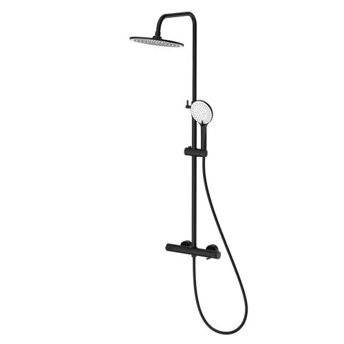 Giusta Ultima slavina za tuš kadu da usponskim Tušem Black Matte 71401BM0