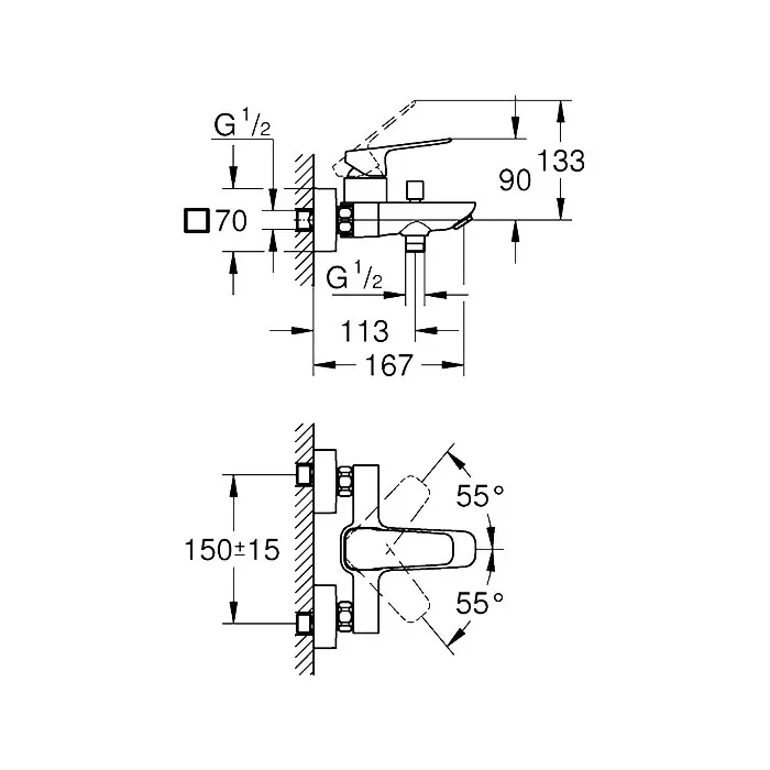 Grohe Cubeo Za Kadu 1018130000