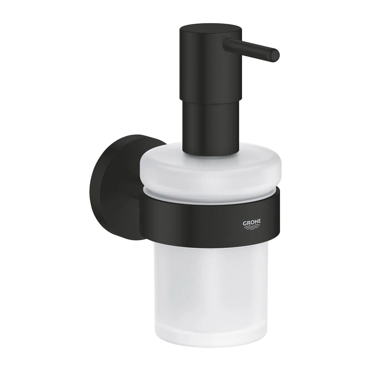 Grohe Essentials set dozator za tečni sapun sa držačem matte black 1022572430