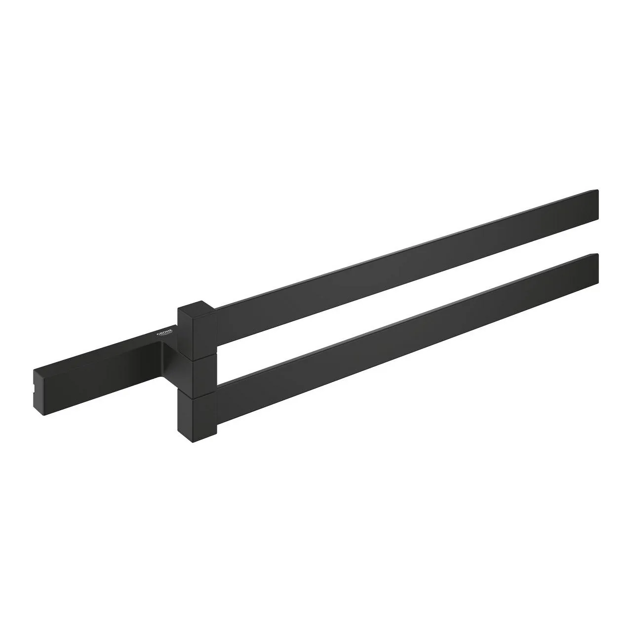 Grohe Selection Cube držač peškira dupli phantom black 102280kf00