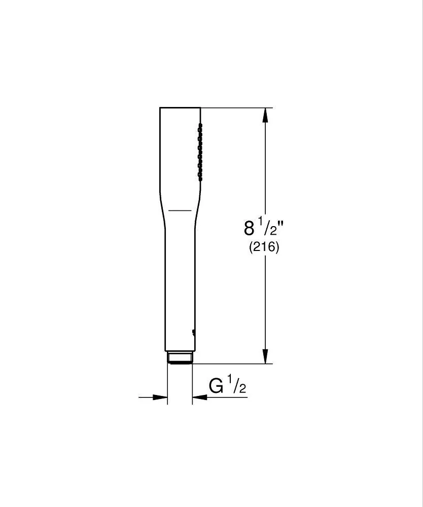 Grohe Euphoria Cosmopolitan stick tuš ručica phantom black 22126kf0