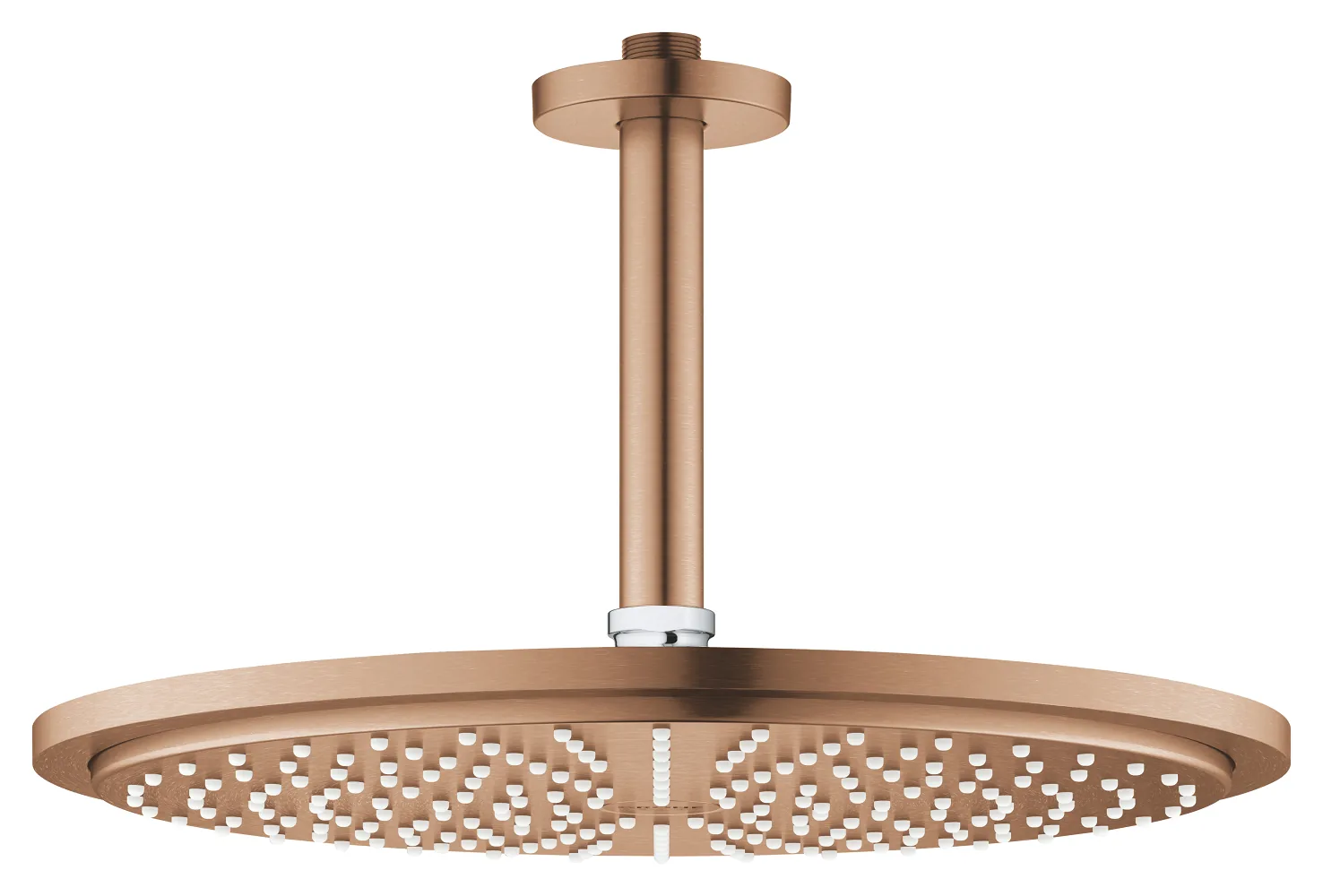 Grohe Rainshower Cosmopolitan brushed warm sunset 310 tuš ruža set sa plafonskim nosačem 26067DL0