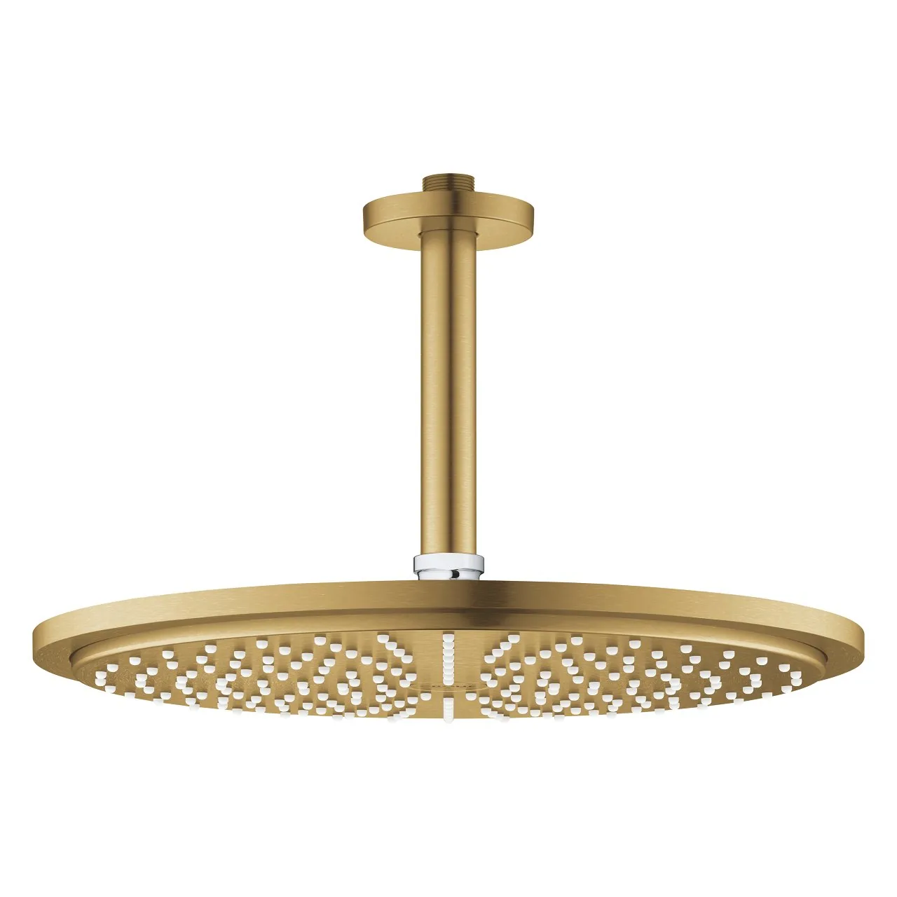 Grohe Rainshower Cosmopolitan ruža tuša set sa nosačem iz plafona brushed cool sunrise 26067gn0