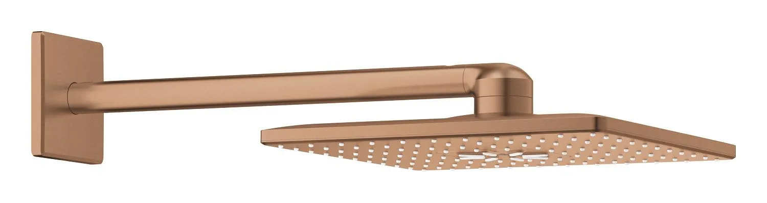 Grohe Rainshower Smartactive brushed warm sunset 310 tuš ruža set sa zidnim nosačem 2 mlaza 26479DL0