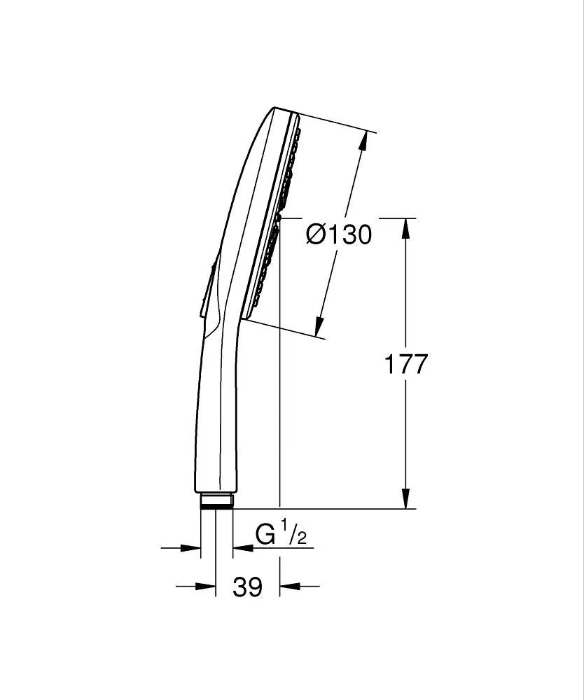 Grohe tuš ručica Smartactive 26544000