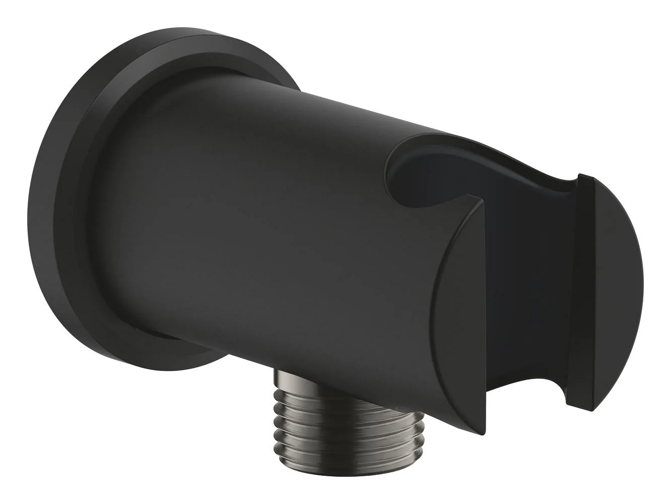 Grohe Rainshower phantom black priključno koleno sa držačem ručice 26658KF0