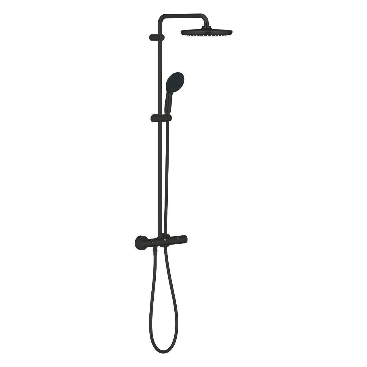 Grohe Tempesta 250 Usponski Termostatski Tuš Sistem 8.5L/Min Matte Black 266702431