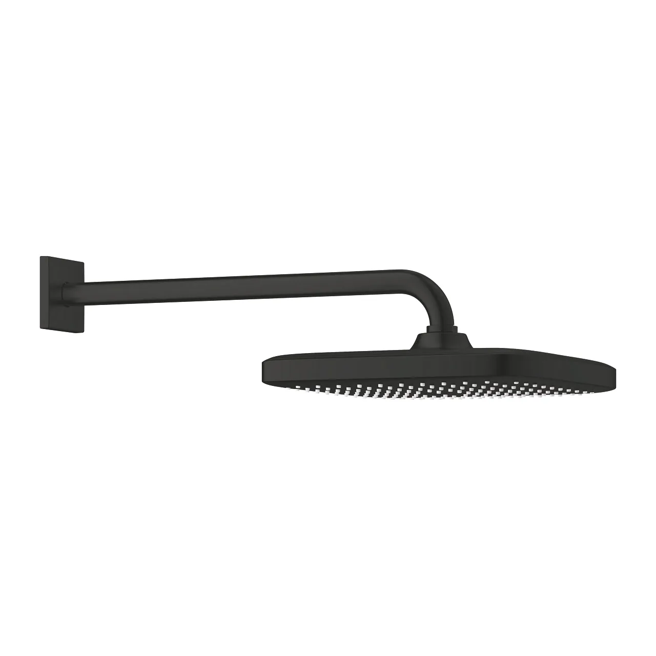 Grohe Tempesta 250 Cube tuš ruža set sa nosačem 380mm matt black 266872430