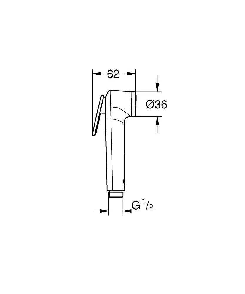 Grohe Tempesta-f higijenska tuš ručica 27512001