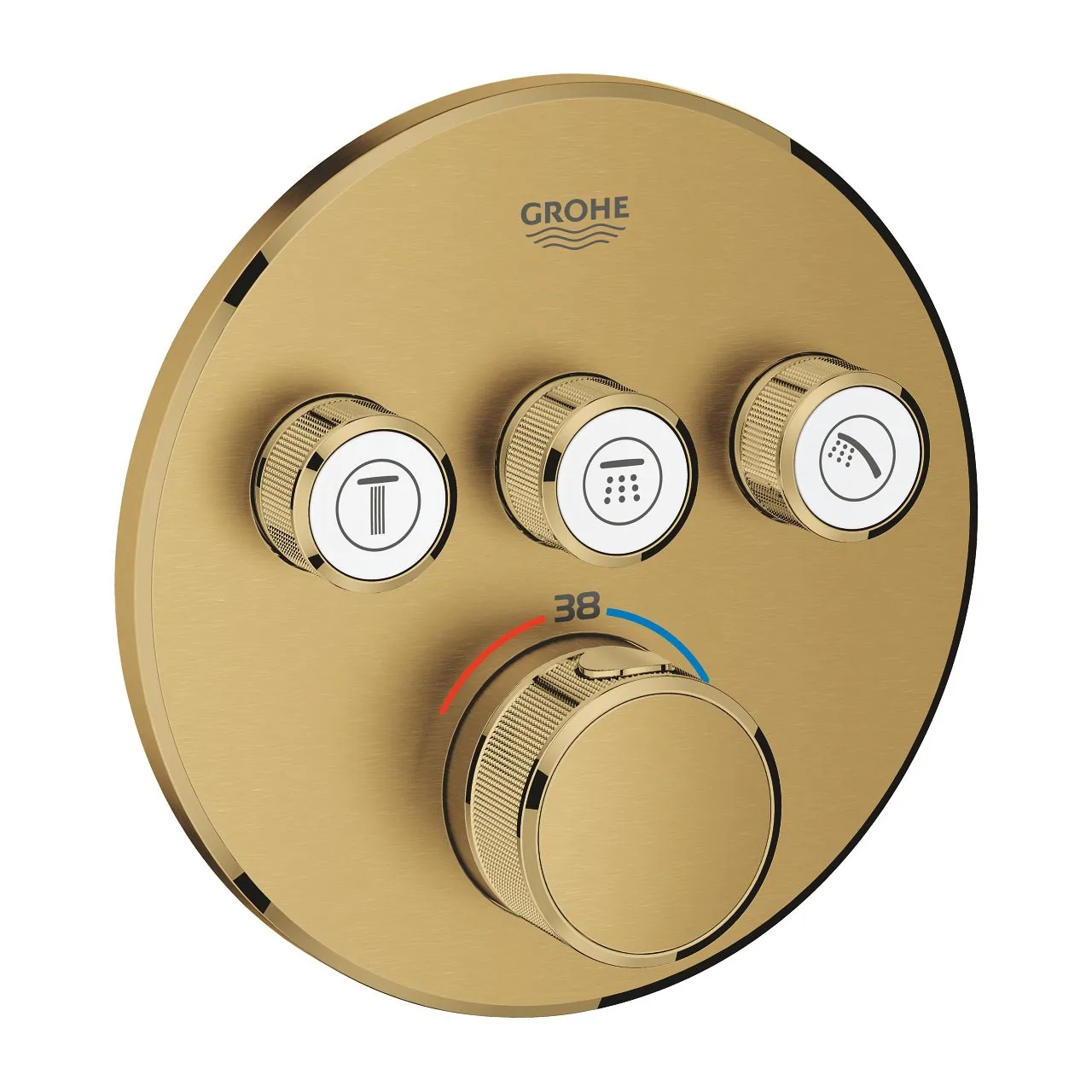 Grohe Smartcontrol Termostatski Mešač Sa Tri Funkcije, Brushed Cool Sunrise 29121GN0