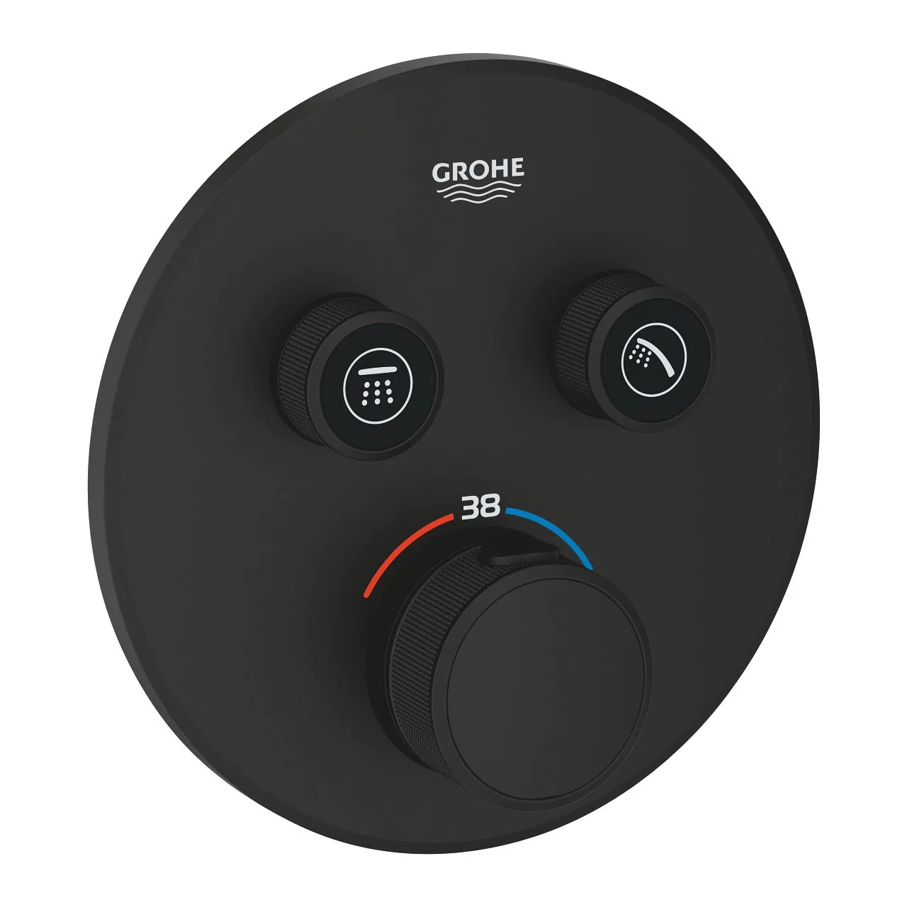 Grohe Grohtherm Smartcontrol Termostatski Mešač 2 Funkcije Phantom Black 29507KF0