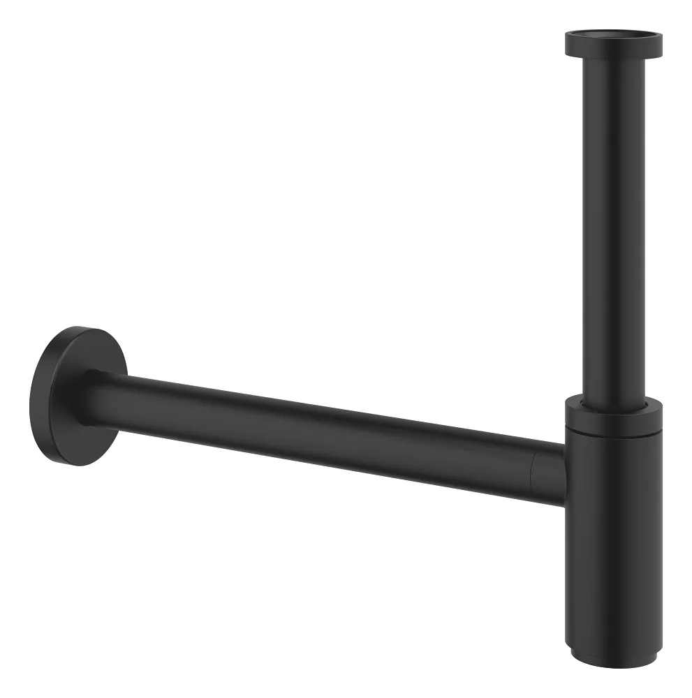 Grohe phantom black sifon za umivaonik mesing 29509KF0