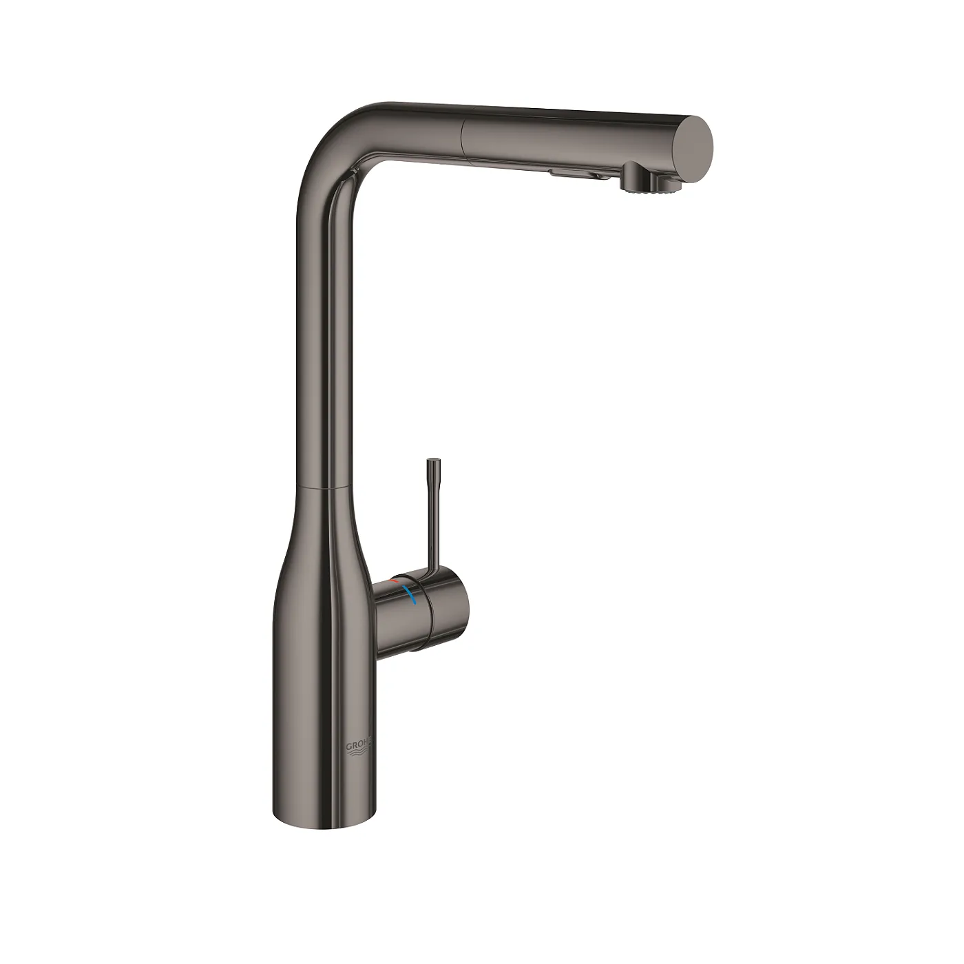 Grohe Essence slavina za sudoperu sa izvlačnim tušem Hard Graphite 30270A00
