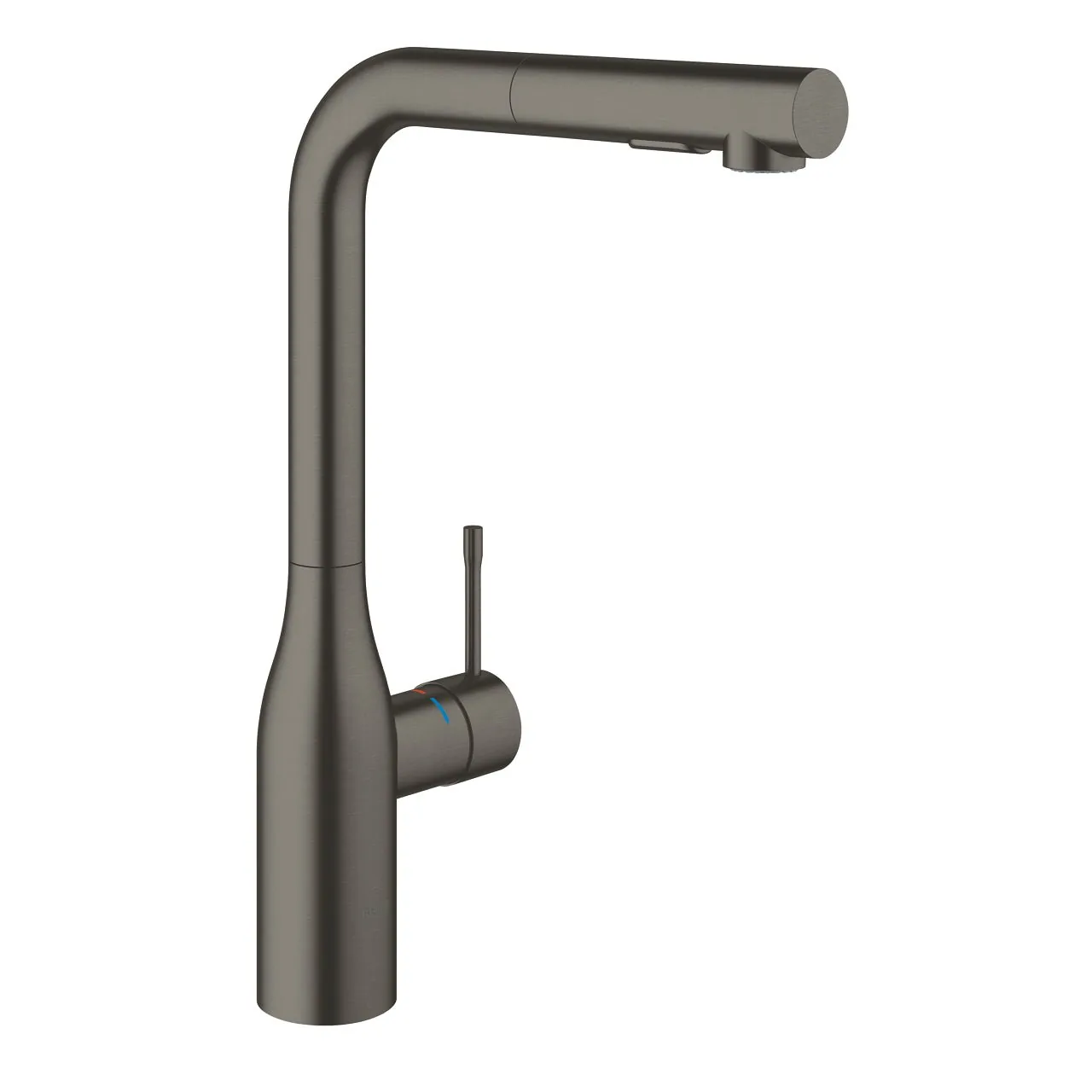 Grohe Essence slavina za sudoperu sa izvlačnim tušem Brushed Hard Graphite 30270AL0