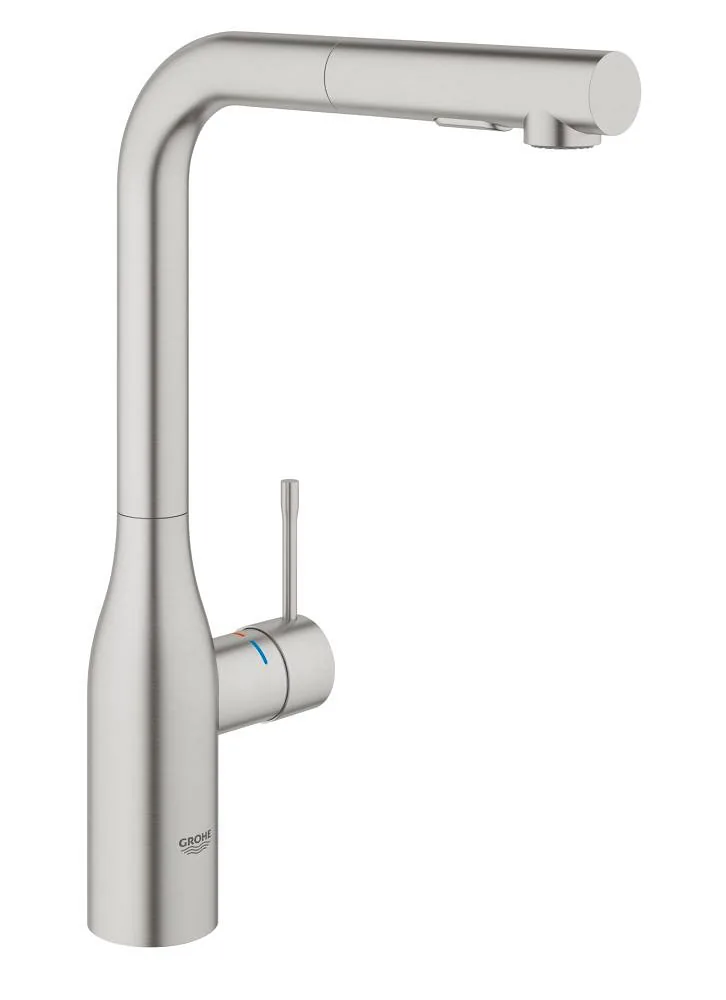 Grohe Essence supersteel baterija za sudoperu sa izvlačnim tušem 30270DC0