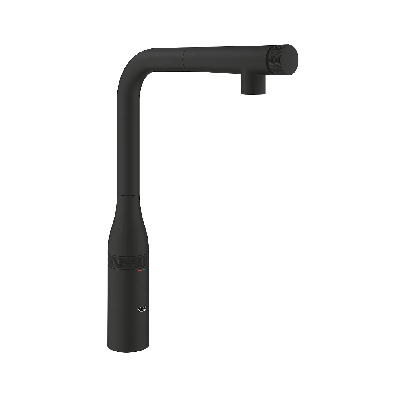 Grohe Essence Smartcontrol slavina za sudoperu sa izvlačnim tušem Phantom Black 31928KF0