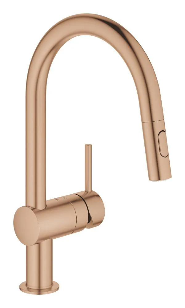 Grohe Minta brushed warm sunset baterija za sudoperu 32321DL2