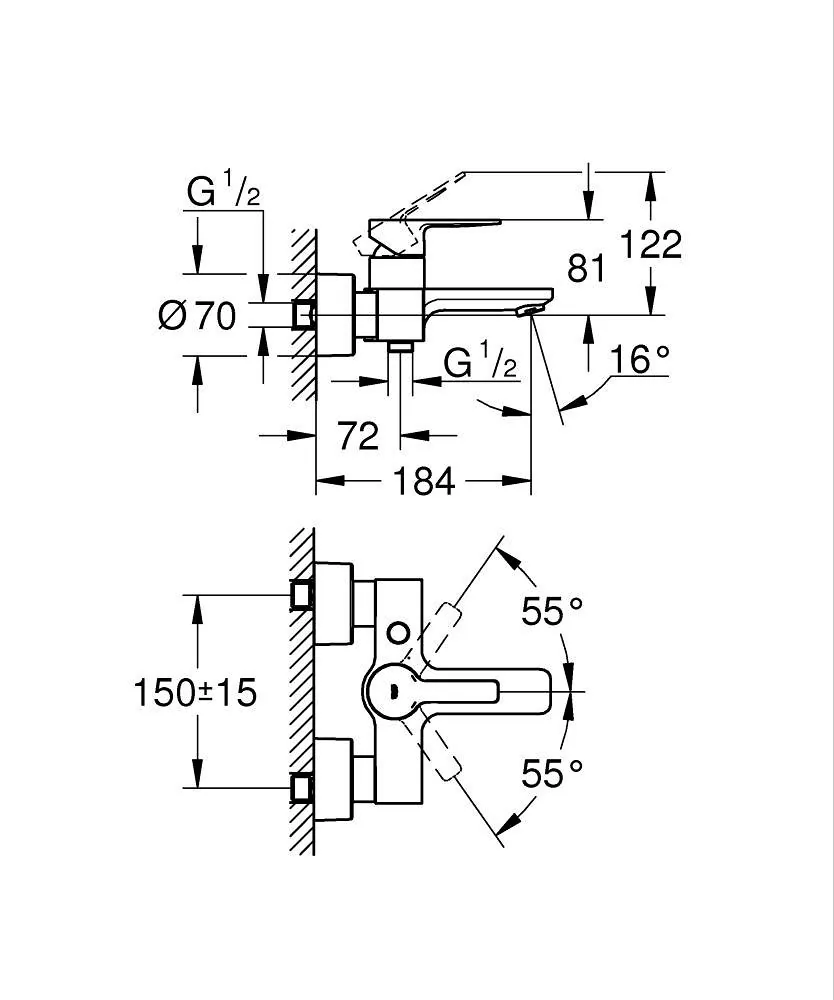 Grohe Lineare Za Kadu 33849001