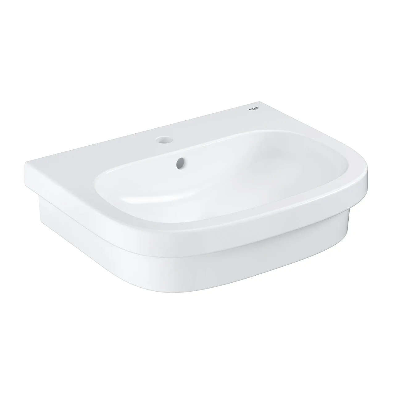 Grohe Euro Ceramic lavabo 596x483 instalacija na plocu 39337000