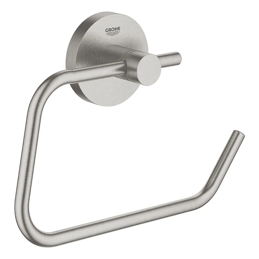 Grohe Essentials držač toalet papira bez poklopca supersteel 40689dc1